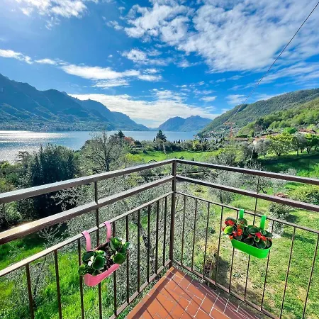아파트 Tivano, Balcone Con Vista *